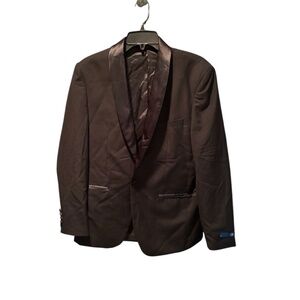 Gino Vitale Men's Shawl Lapel Tuxedo Jacket in Black 38R NWOT